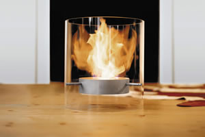 Qual vidro resiste ao fogo?